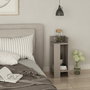 Hanah Home Right Mesilla de noche, 25x60x27 cm, Moca Claro